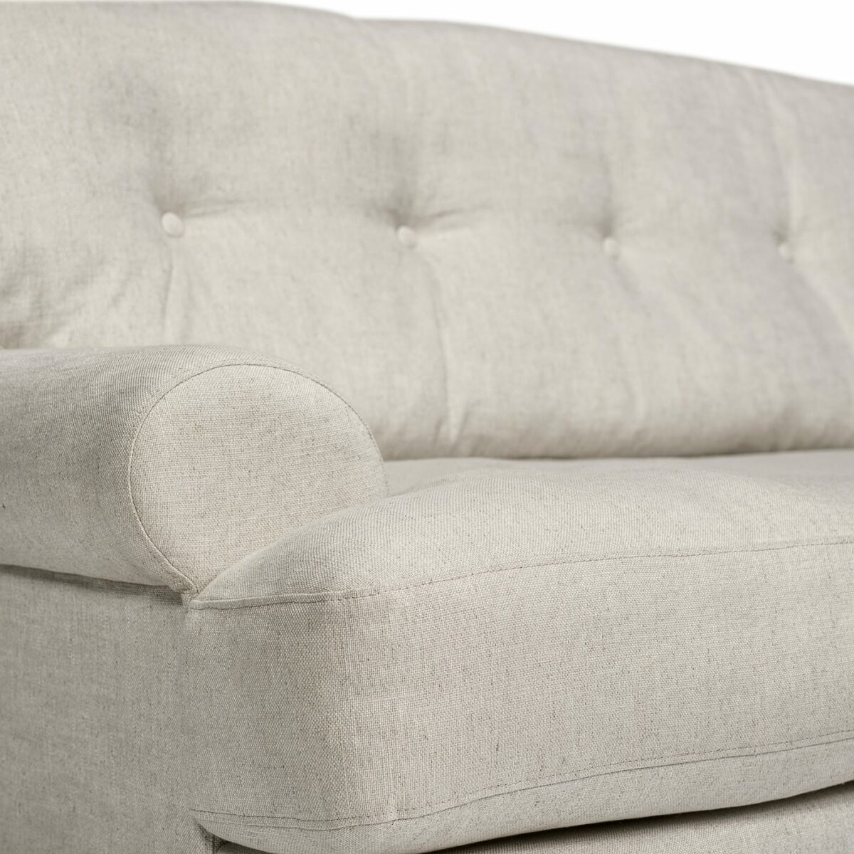 Blanca 3-Seat Sofa Off White