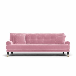 Blanca 3-Seat Sofa Dusty Pink is a sofa in pink velvet from MELIMELI
