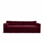 Dahlia Grande 3-Seat Sofa Ruby Red