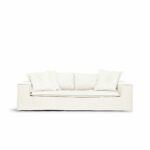 Luca Grande 2-Seat Sofa True White