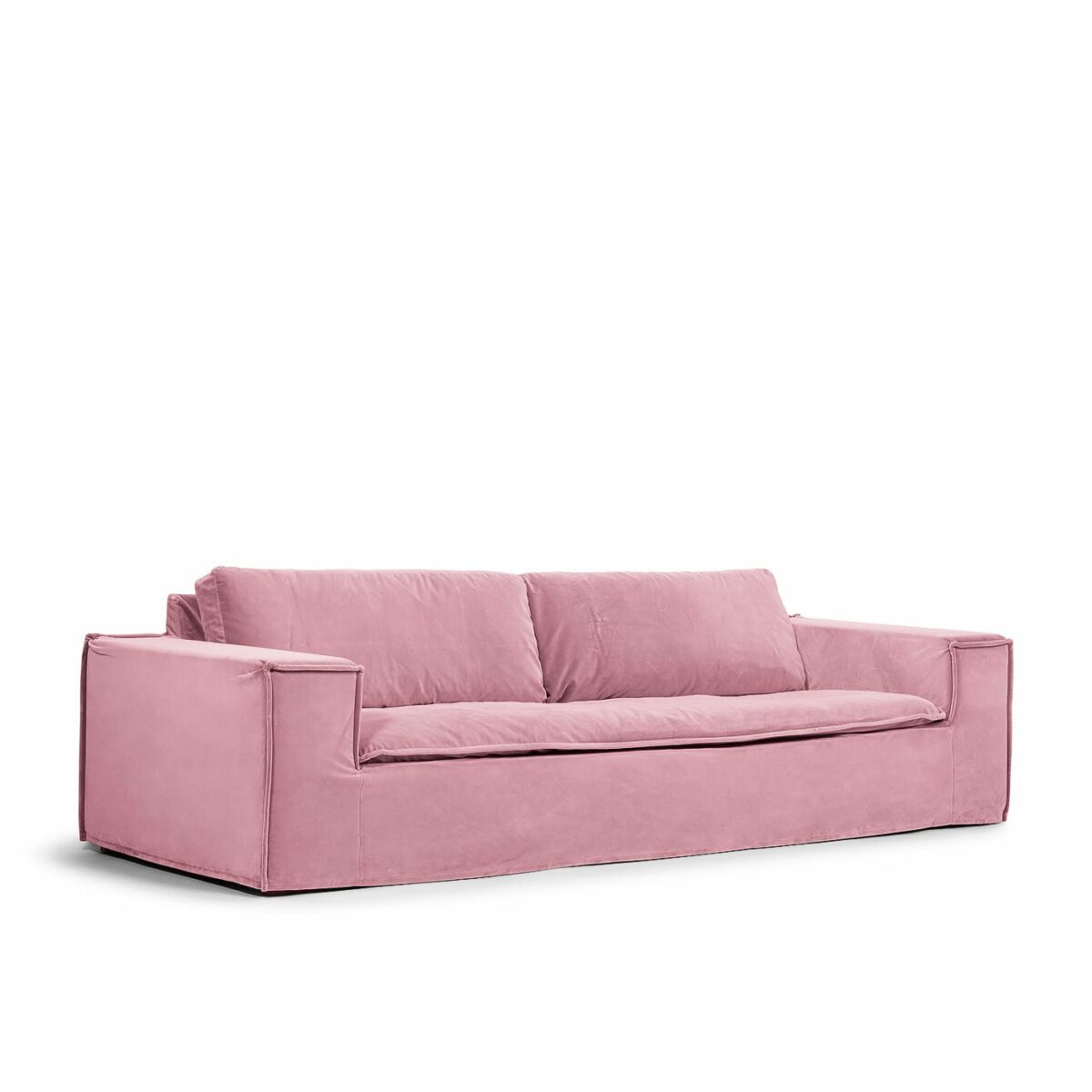 Luca Grande 3-Seat Sofa Dusty Pink