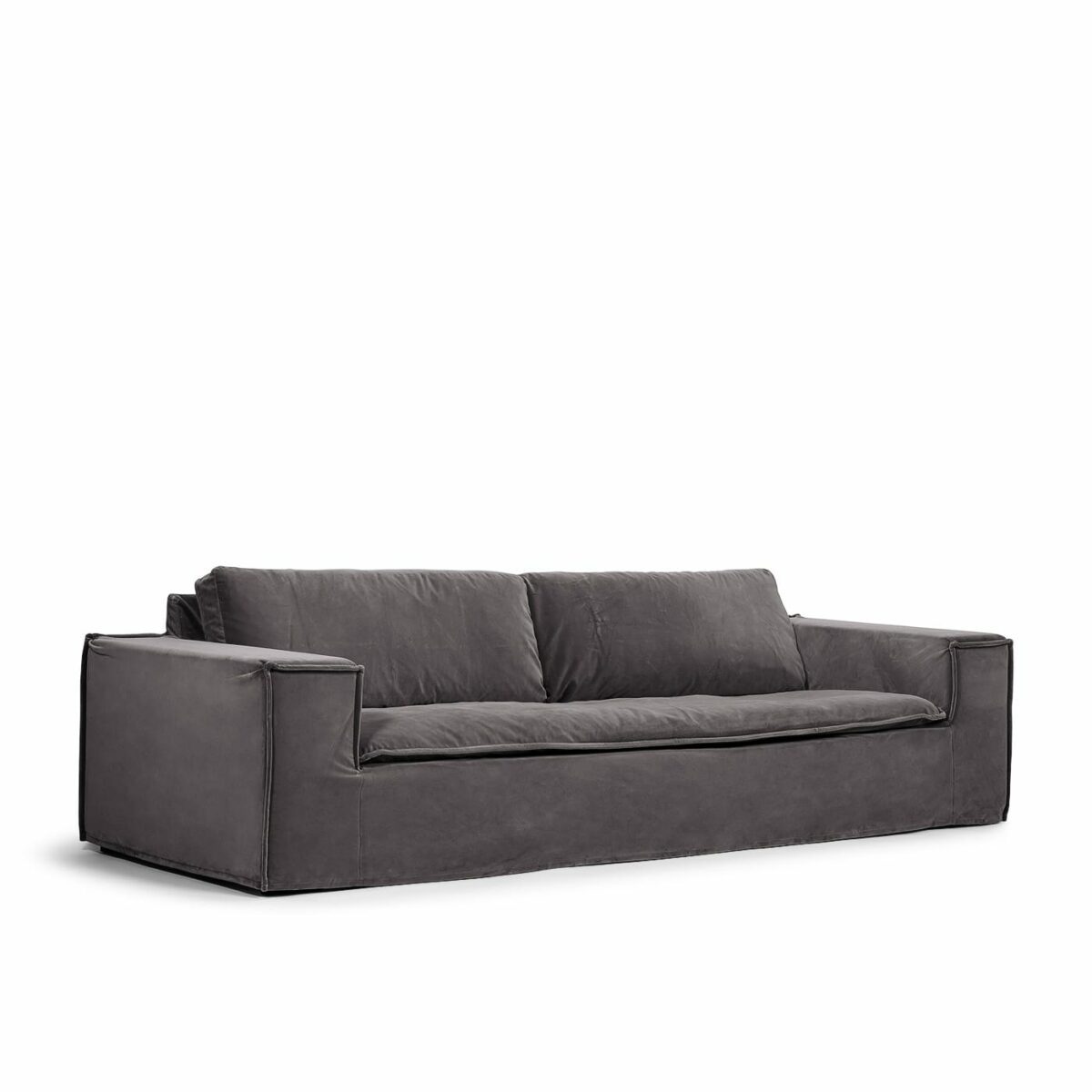 Luca Grande 3-Seat Sofa Greige