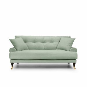 Blanca 2-Seat Sofa Pistage is sofa in green linen from MELIMELI