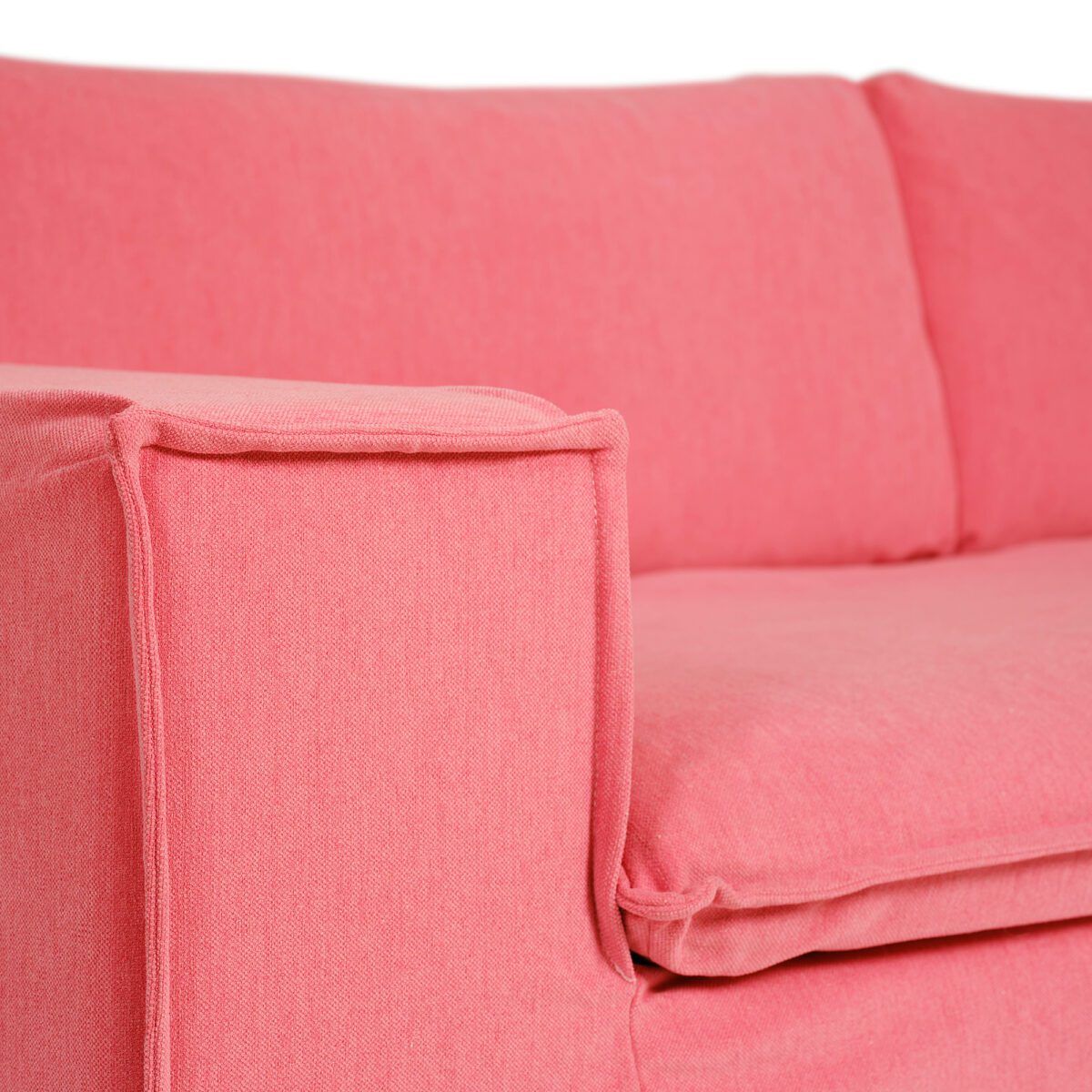 Luca Grande 3-Seat Sofa Coral