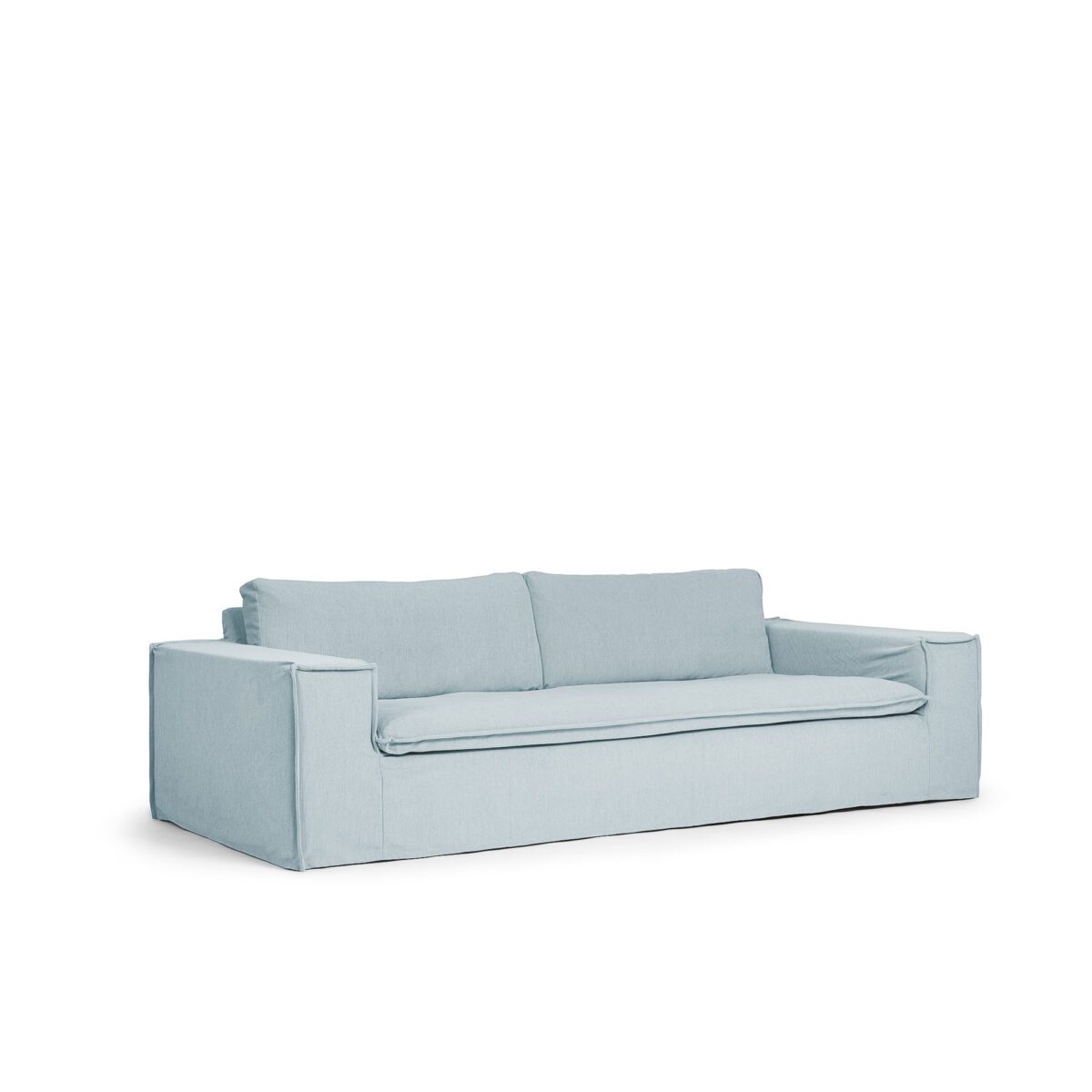 Luca Grande 2-Seat Sofa Baby Blue