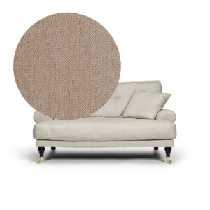 Blanca Love Seat Elephant is sofa in light brown chenille from MELIMELI