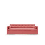 Dahlia Grande 3-Seat Sofa Coral