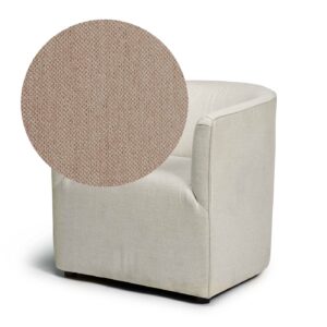 Vivi Armchair Elephant is a small armchair in brown chenille from MELIMELI