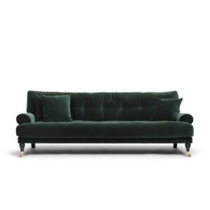 Blanca 3-Seat Sofa Emerald Green is a sofa in green velvet from MELIMELI