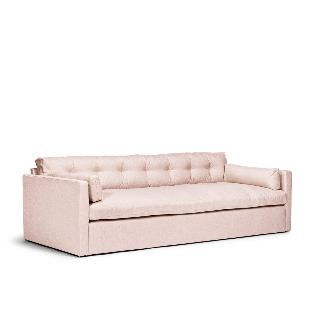 Dahlia Grande 3-Seat Sofa Blush