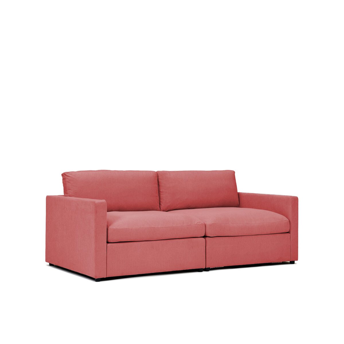 Lucie Grande 2-Seat Sofa Coral