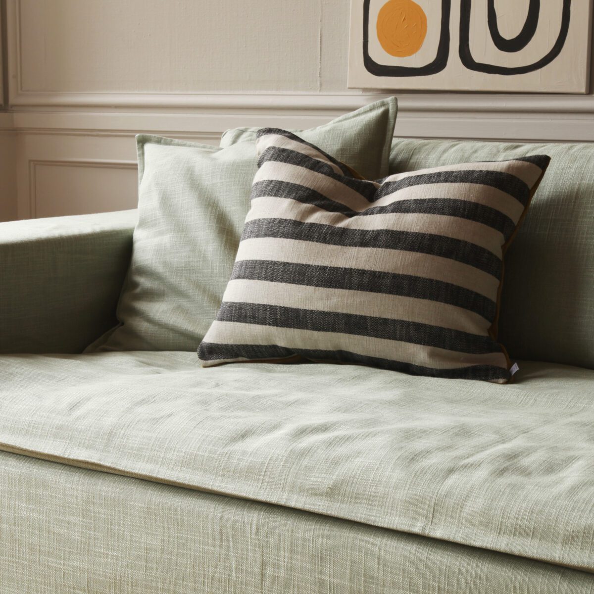 Cushion Cover Stripe Blue