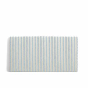 Bella Headboard Linen in Striped Blue