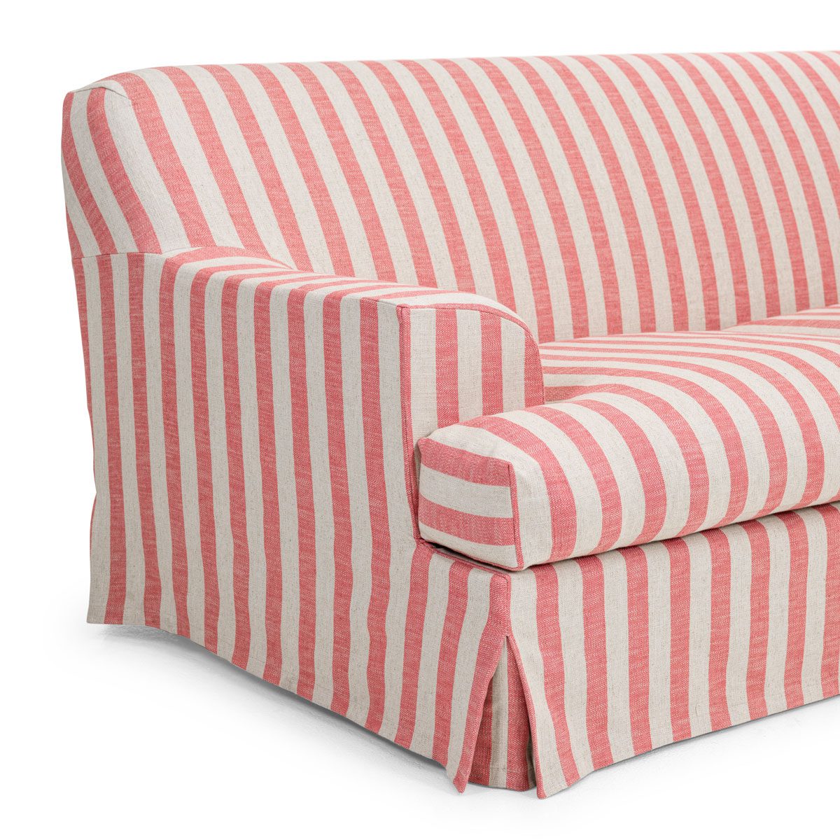 Cover Frances 2-Seat Sofa Stripe Coral