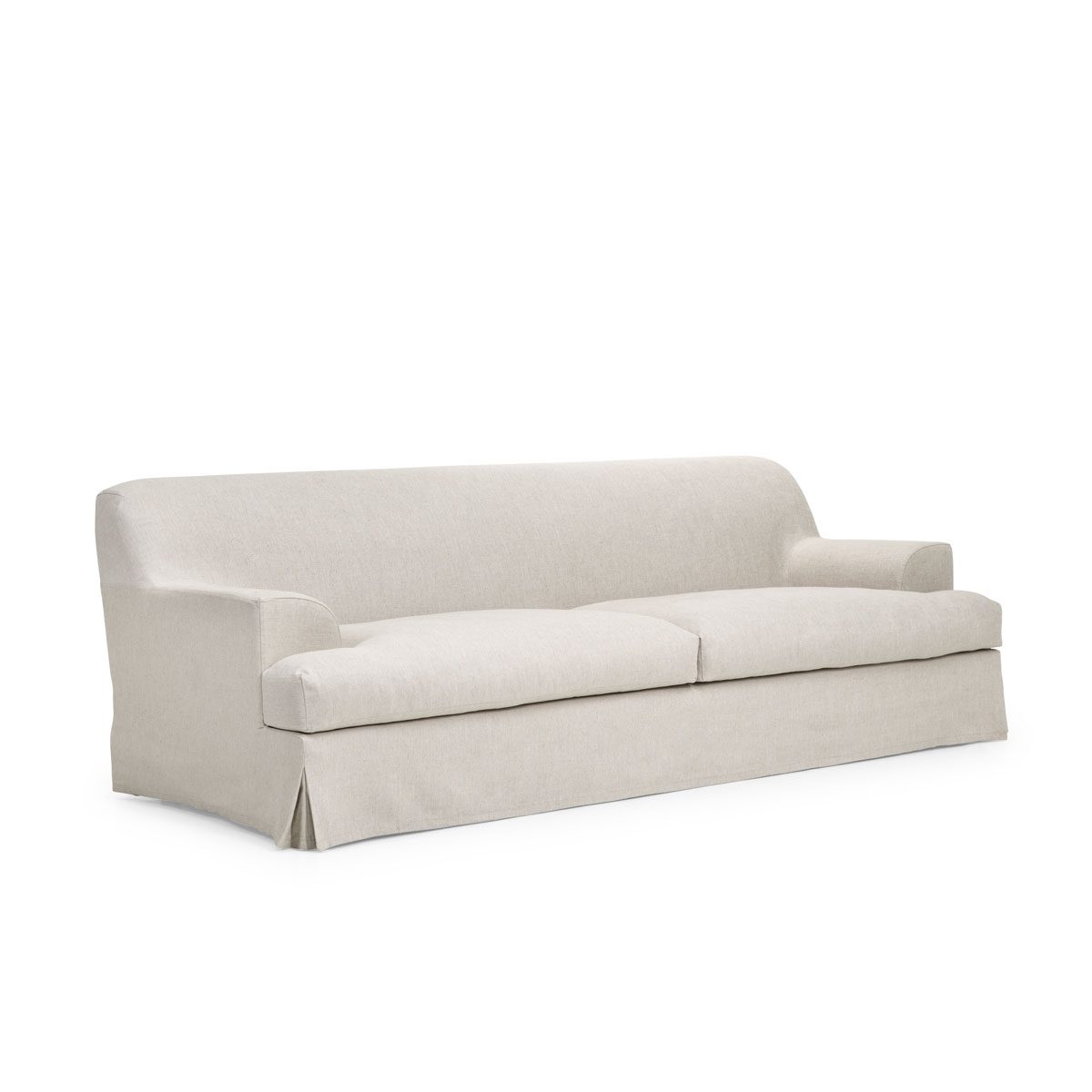 Frances 3-Seat Sofa Stripe Coral